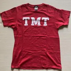 TMT × FRUIT OF THE LOOM ロゴTシャツ 赤 M