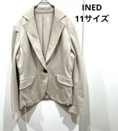 イネド INED ジャケット　ベージュ L❗️のサムネイル