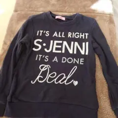 S.JENNI ブラック　 長袖トレーナー