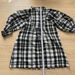 SERAPH チェック柄 長袖ワンピース 120