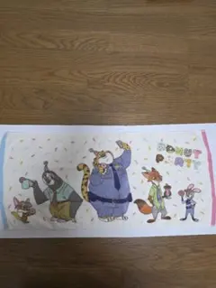 ズートピア フェイスタオル