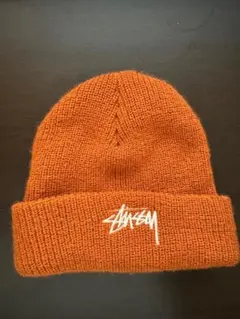 stussy オレンジニットキャップのサムネイル