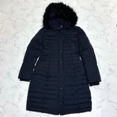 ザラベーシック　ダウンコート ロング　ブラック　【XS】 高見え　美品