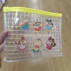 クレヨンしんちゃん♥メッシュケース✨B6サイズ