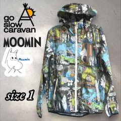 ムーミン go slow caravan moominジャケット1 コミック柄