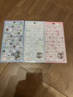 ボンボンドロップシールmini はぴだんぶい　シナモロール　キティ