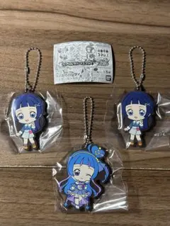 【まとめ売り】キミプリ　カプセルラバーマスコット　 ガチャ　3点セット