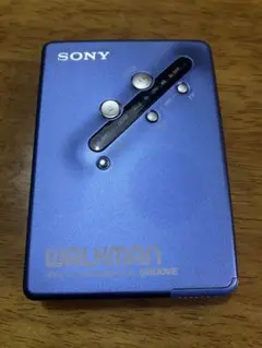 SONY WALKMAN WX-EX677 カセットプレーヤー 青