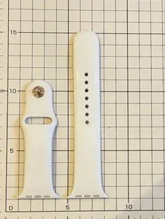 【純正品】Apple Watch 45mm用　スポーツバンド M/Lアイボリー