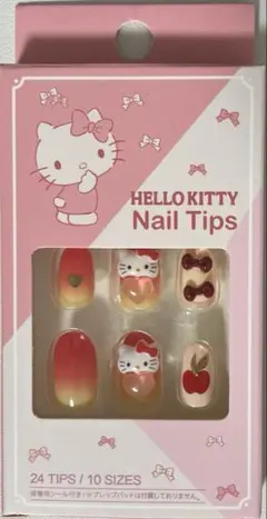 ハローキティ ネイルチップ 24枚入り サンリオ