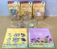 未使用　トムとジェリー　グッズ　フィギュア　巾着ポーチ　一番くじ　ファニーアート