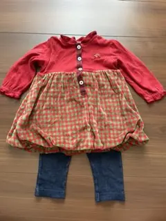 ワンピース　パンツ　ファミリア