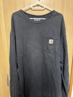 わ*こ様 Carhartt ブラック ルーズフィット 長袖シャツ XL