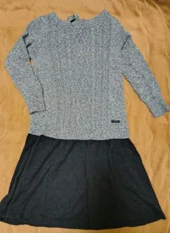 BURBERRY　BlueLabel　ニットワンピース