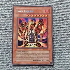 遊戯王 英語版【EU版】溶岩魔神ラヴァ・ゴーレム コレクターズレア①