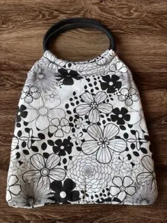 C* 花柄リバーシブルトートバッグ