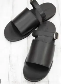 VASCO レザーマリンサンダル ブラック 未使用品 - メルカリ