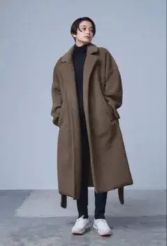 スタニングルアーステンカラーフェイクムートンコート