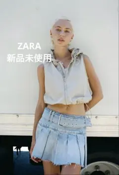 【新品】ZARA フード ベスト