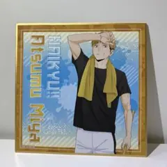 ハイキュー!! ミニ色紙 宮侑 プール掃除