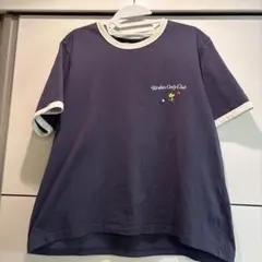 ユニクロ Tシャツ UT スヌーピー ウッドストック XLサイズ ネイビー 紺