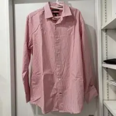 Banana Republic 長袖 ストライプシャツ レッドのサムネイル