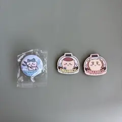 【値下げしました】ちいかわ×くら寿司　缶バッジ&マグネットシート2個セット