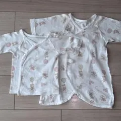 Disney 長肌着・短肌着セット／サイズ50