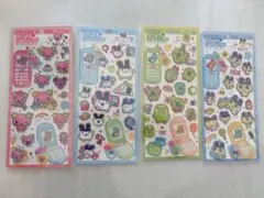 【正規品】平成はっぴーフォン たまごっち シール 4種セット