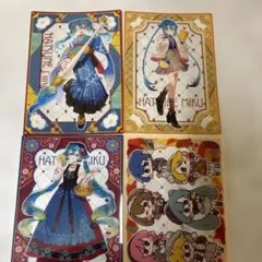 ローソンキャンペーン 初音ミク オリジナルビジュアルシート 4枚セット