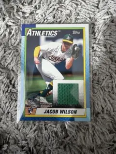 topps series2 JACOB WILSON レリックカード