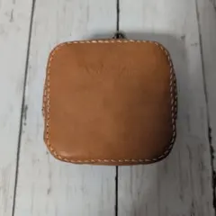 本革ハンドメイド ミニポーチ・ミニ財布
