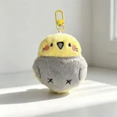 オカメインコ ぬいぐるみキーホルダー アクリルチャーム インコ 雑貨