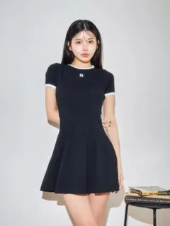 Darich カットフレアミニワンピース