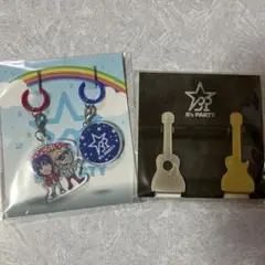 B'z PARTY 継続会員記念品 ギター型クリップとアンブレラマーカー