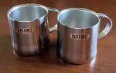 【美品】INSULATED ステンレスマグ 2客セット