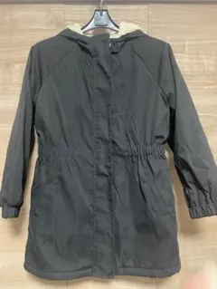 フード付き中ボアコート　140㎝