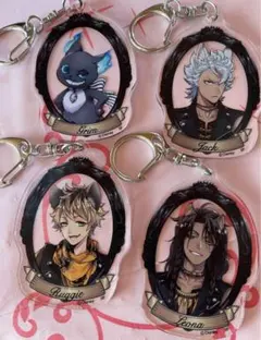 ツイステ ランダム　アクリルキーホルダーコレクション　レオナラギージャック