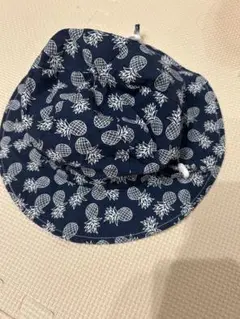 パイナップル柄 バケットハット キッズ帽子