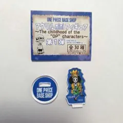 神保町jump shop ワンピース　ミニ缶バッジコレクション　ゾロナミブルック THE ジャンプショップ ワンピース ミニ缶バッジコレクション ブルック