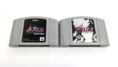 ニンテンドー64 ソフト ゼルダの伝説 ムジュラの仮面 時のオカリナ