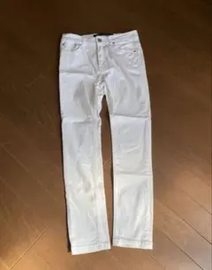 ジーナシス　ホワイトスキニーパンツ S