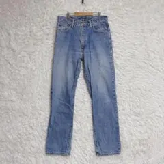 【EDWIN】ストレートデニムパンツ (W33) 日本製 ジーンズ ジーパン