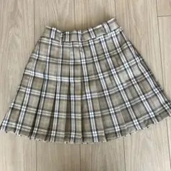美品ラブトキシック プリーツスカート　チェック　140