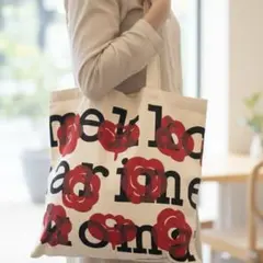 【新品】マリメッコ　トゥマパターン トートバッグ 綿100%