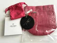 新品 SHISEIDO 資生堂 アルティミューン特製 丸型ミラー ポーチ 2点のサムネイル