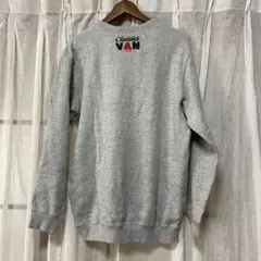 VAN グレー クルーネック トレーナーのサムネイル