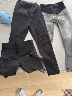 マタニティ スキニーパンツ 3点セット