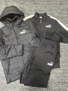 値下げPUMA3点セット⭐️150cmアウター　ジャージ上下160㎝