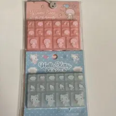 タイルシール　ハローキティエンジェル/マイスィートピアノ　おすそ分け